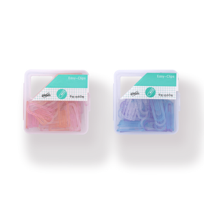 Colorful Plastic Paper Clips - Random Color - Stationery Pal