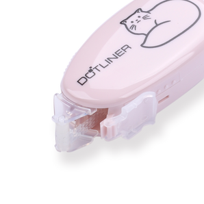 Kokuyo x Noritake Dotliner Glue Tape - Pink - Stationery Pal